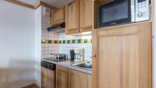 Vacances en montagne Appartement 3 pièces alcôve 8 personnes - Résidence Sun Valley - La Plagne - Kitchenette