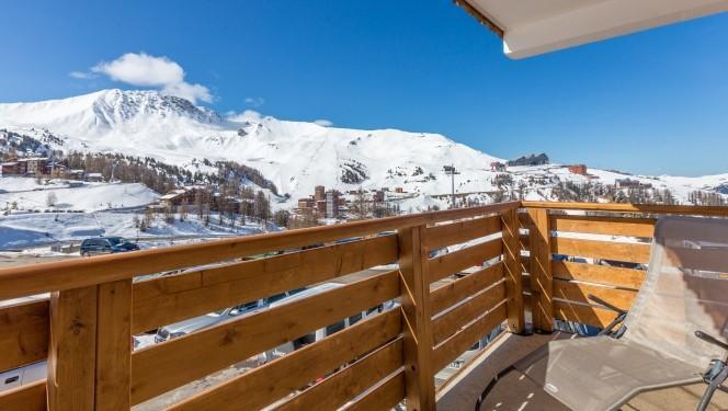 Holiday in mountain resort Résidence Sun Valley - La Plagne - Balcony