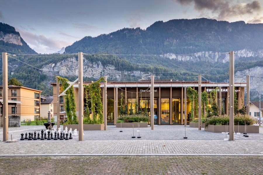 Каникулы в горах Résidence Swisspeak Resorts Meiringen - Meiringen-Hasliberg - летом под открытым небом