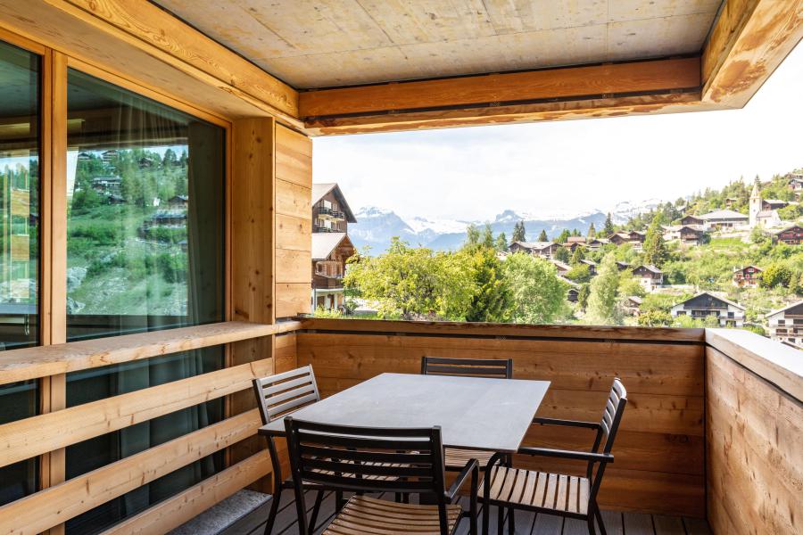 Vacances en montagne Résidence Swisspeak Resorts Vercorin - Vercorin - Extérieur été