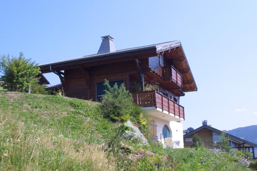 Rent in ski resort 2 room apartment 4 people - Résidence Sylvestra - Les Gets - Summer outside