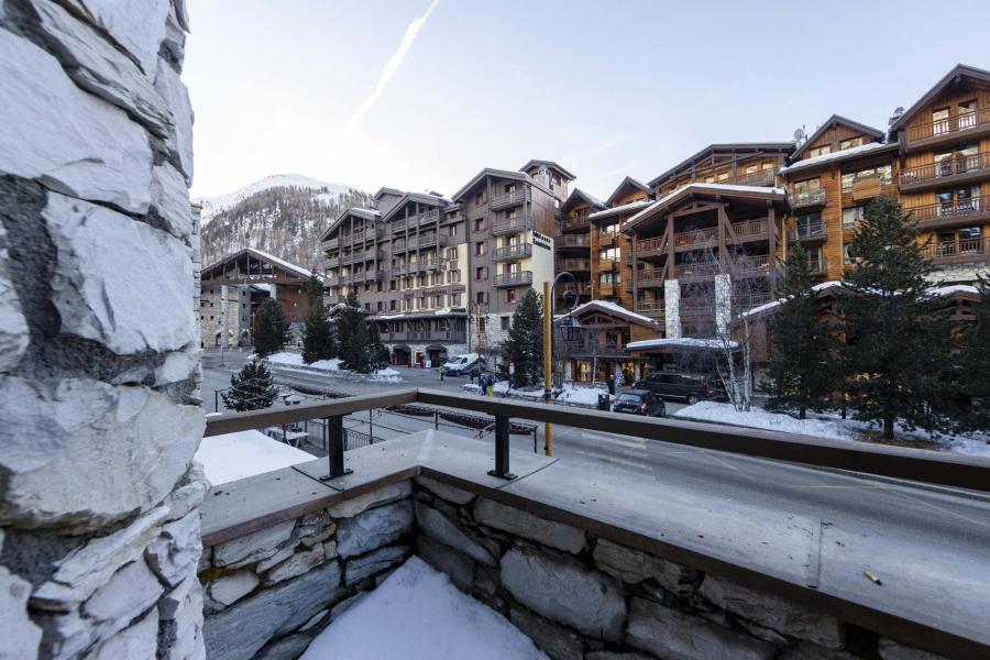 Holiday in mountain resort Studio cabin 4 people (12) - Résidence Télémark - Val d'Isère - Balcony