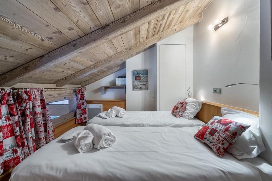 Urlaub in den Bergen 2 Zimmer Maisonettewohnung für 4 Personen (5) - Résidence Ten Peak - Saint Martin de Belleville - Schlafzimmer