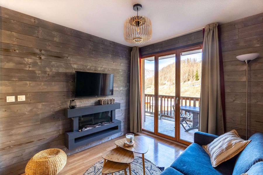 Vakantie in de bergen Appartement 2 kamers 4 personen (3001) - Résidence Terrasses du Soleil d'Or - Les Orres - Woonkamer