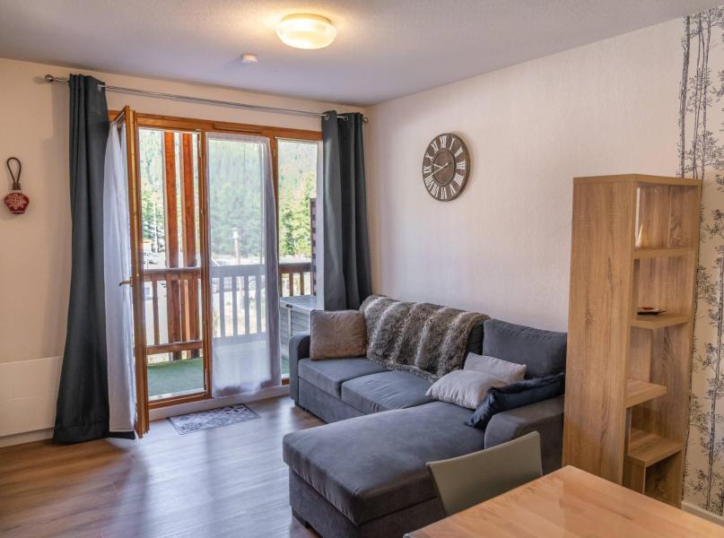 Vakantie in de bergen Appartement 3 kamers 6 personen (3202) - Résidence Terrasses du Soleil d'Or - Les Orres - Woonkamer