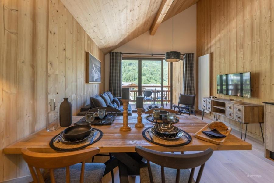 Каникулы в горах Апартаменты 2 комнат кабин 6 чел. - Résidence Terresens Cristal Lodge - Serre Chevalier - Салон