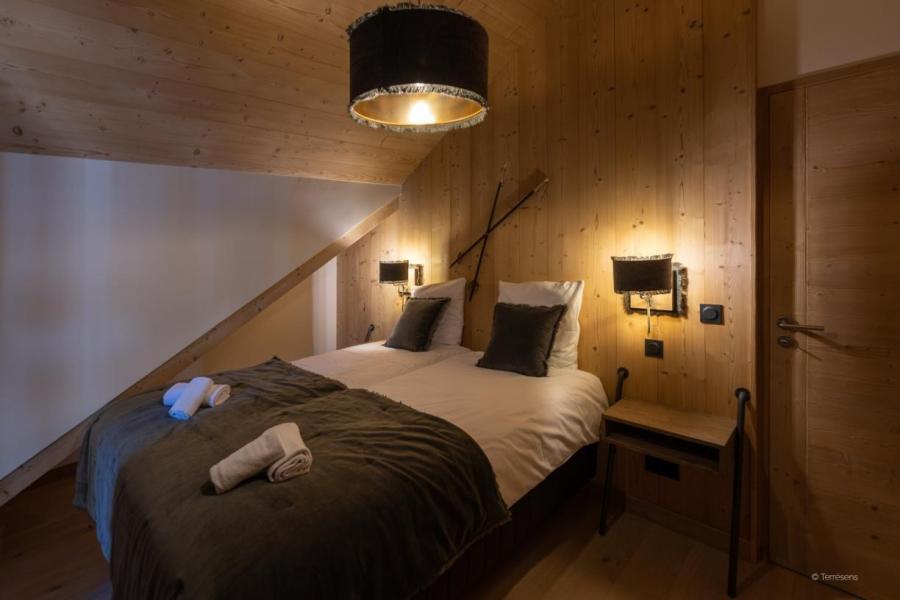 Holiday in mountain resort 4 room duplex apartment cabin 10 people - Résidence Terresens Cristal Lodge - Serre Chevalier - Bedroom