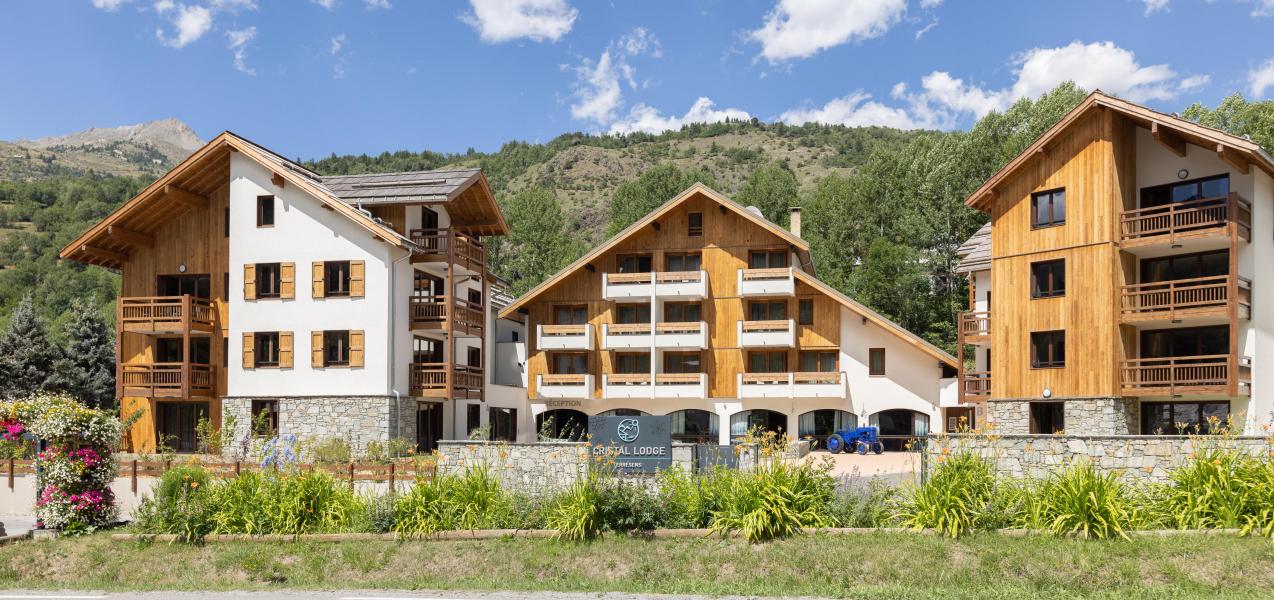 Location au ski Résidence Terresens Cristal Lodge - Serre Chevalier - Extérieur été