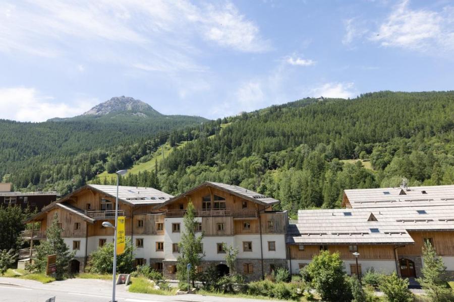 Wakacje w górach Apartament duplex 4 pokojowy kabina  10 osób - Résidence Terresens Cristal Lodge - Serre Chevalier - Balkon