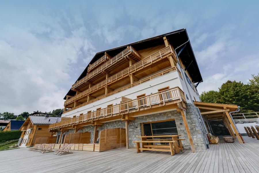 Ski verhuur Résidence Terresens Fermes du Mont Blanc - Combloux - Buiten zomer