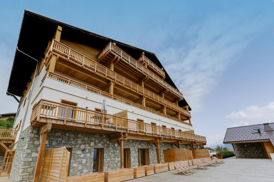 Alquiler al esquí Résidence Terresens Fermes du Mont Blanc - Combloux - Verano