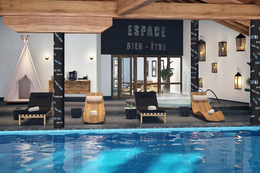 Vacanze in montagna Résidence Terresens L’Eclat des Veriaz - Megève - Piscina