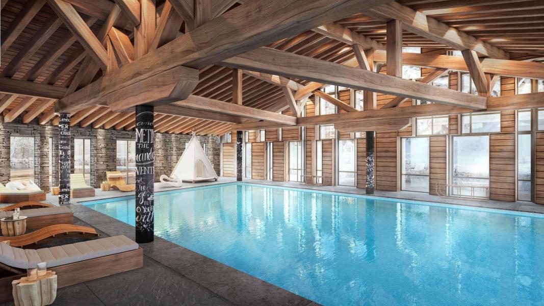 Vacanze in montagna Résidence Terresens L’Eclat des Veriaz - Megève - Piscina