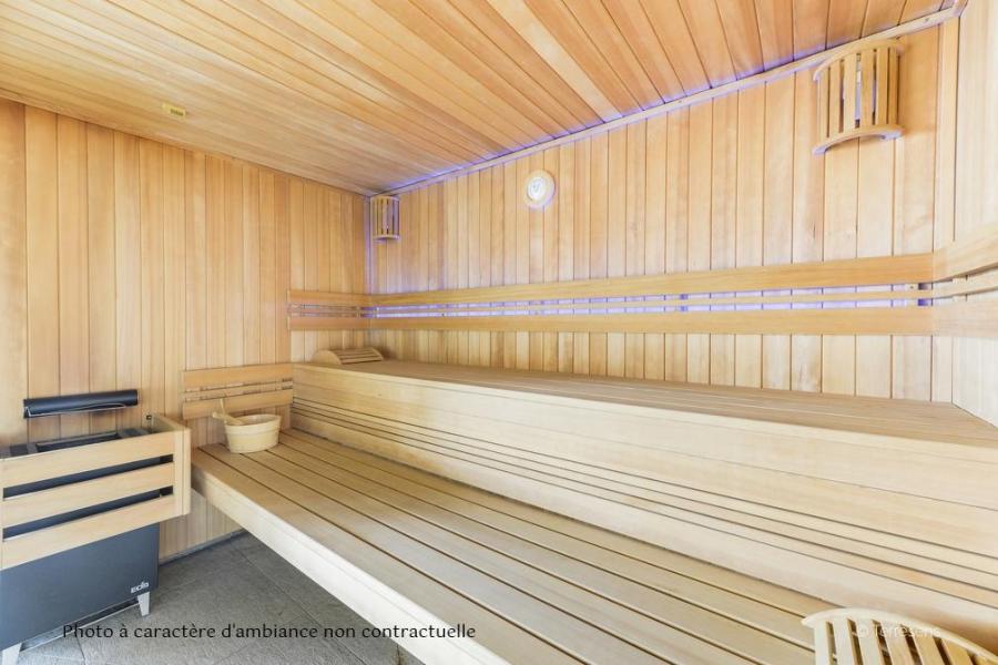 Vakantie in de bergen Résidence Terresens L’Eclat des Veriaz - Megève - Sauna