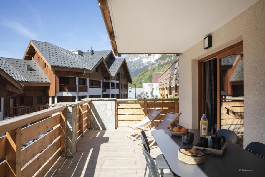 Vakantie in de bergen Appartement 2 kamers 4 personen - Résidence Terresens L'Etendard  - Vaujany - Balkon