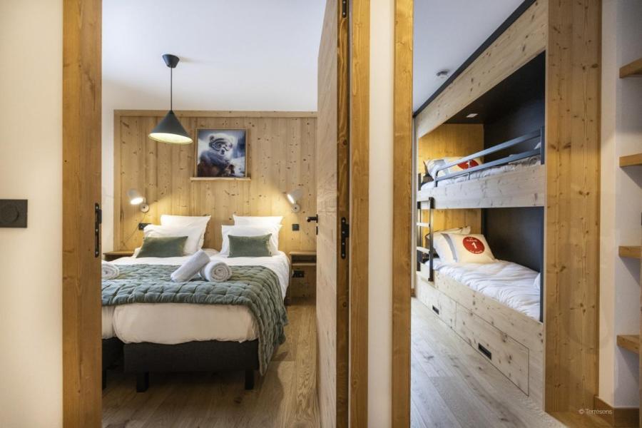 Urlaub in den Bergen 3-Zimmer-Holzhütte für 8 Personen (Standard) - Résidence Terresens Le Flocon Blanc - La Chapelle d'Abondance - Schlafzimmer