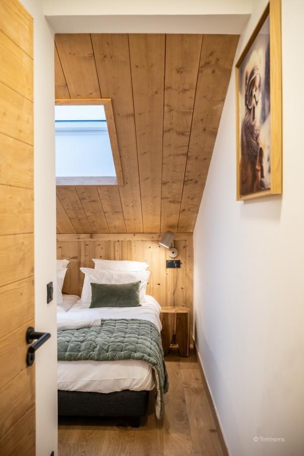 Vacaciones en montaña Apartamento 4 piezas cabina para 8-10 personas (Premium) - Résidence Terresens Le Flocon Blanc - La Chapelle d'Abondance - Habitación