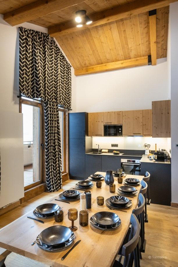 Vacaciones en montaña Apartamento 5 piezas para 10 personas (Premium) - Résidence Terresens Le Flocon Blanc - La Chapelle d'Abondance - Cocina