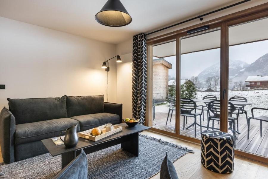 Vacanze in montagna Appartamento 3 stanze con cabina per 8 persone (standard) - Résidence Terresens Le Flocon Blanc - La Chapelle d'Abondance - Soggiorno