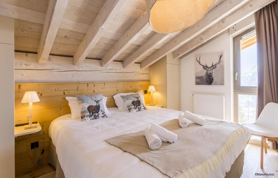 Vacaciones en montaña Résidence Terresens Le Hameau de Barthélémy - La Rosière - Cama doble