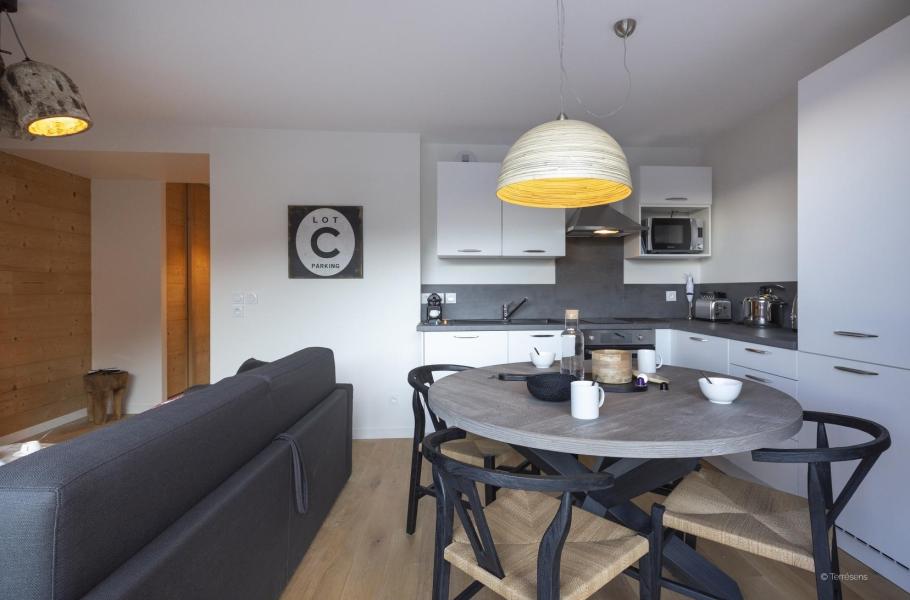 Urlaub in den Bergen Duplex Wohnung 3 Zimmer Kabine 8 Personnen (Premium) - Résidence Terresens Le Saphir - Vaujany - Wohnzimmer