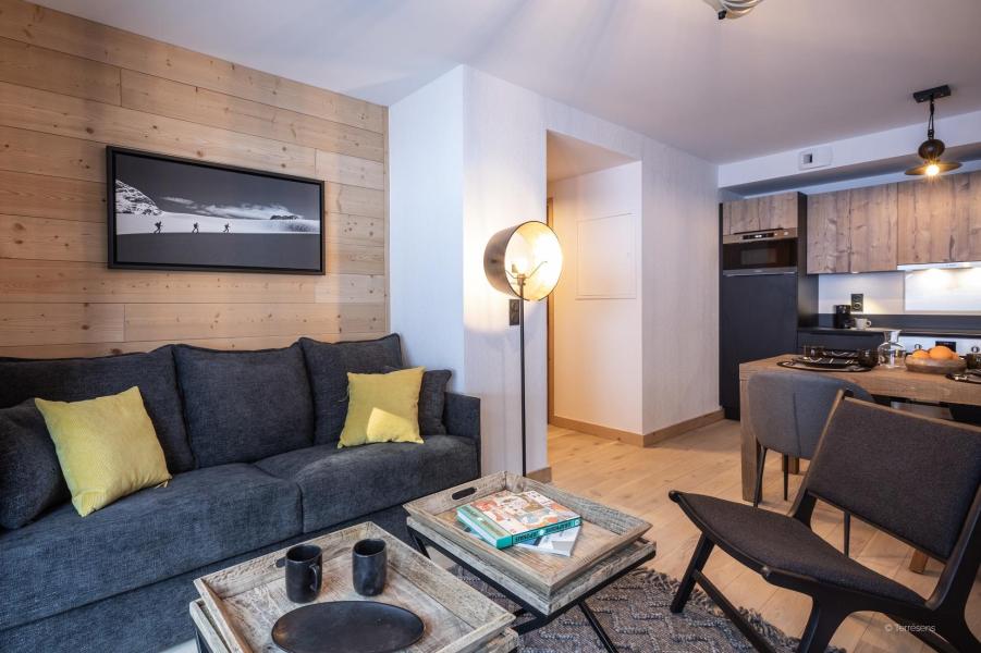 Urlaub in den Bergen 2-Zimmer-Appartment für 4 Personen - Résidence Terresens Le Snoroc - Montalbert - Wohnzimmer