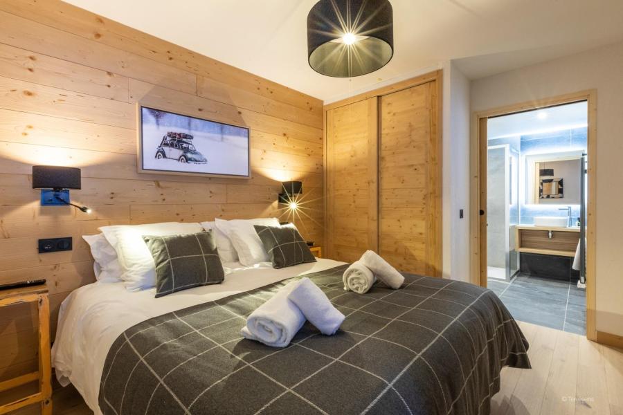 Holiday in mountain resort 3 room apartment 6 people - Résidence Terresens Le Snoroc - La Plagne - Bedroom