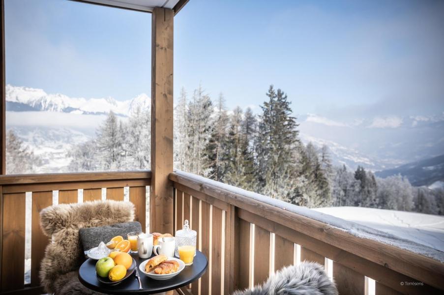 Vakantie in de bergen Résidence Terresens Le Snoroc - La Plagne - Balkon