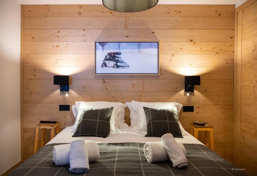 Urlaub in den Bergen Résidence Terresens Le Snoroc - La Plagne - Schlafzimmer