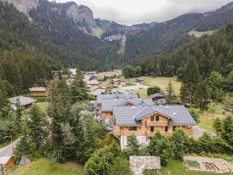 Ski verhuur Résidence Terresens Les 3 Sophie - Morzine - Buiten zomer