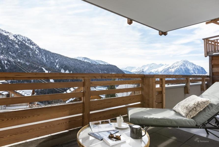 Vacanze in montagna Appartamento su due piani 3 stanze per 6-8 persone (Premium) - Résidence Terresens Les Améthystes - Vaujany - Balcone