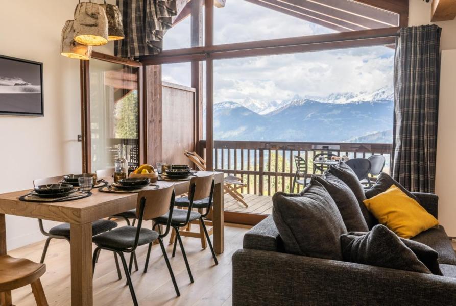 Urlaub in den Bergen Résidence Terresens Les Roches Blanches - Combloux - Wohnzimmer