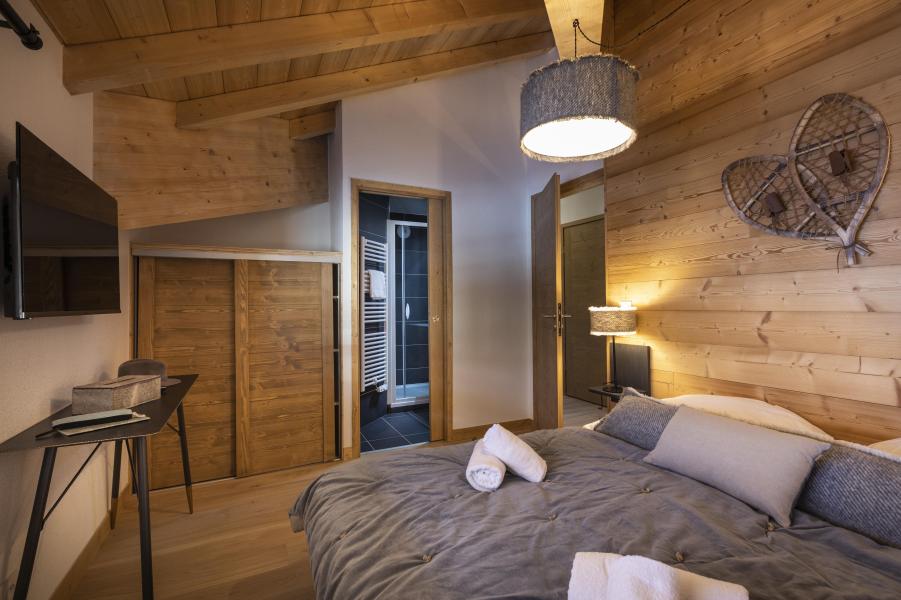 Holiday in mountain resort 4 room apartment cabin 10 people - Résidence Terresens Neige et Soleil - Les 2 Alpes - Bedroom