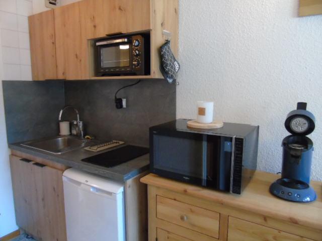 Vacaciones en montaña Estudio para 3 personas (9) - Résidence Thabor A - Valfréjus - Kitchenette