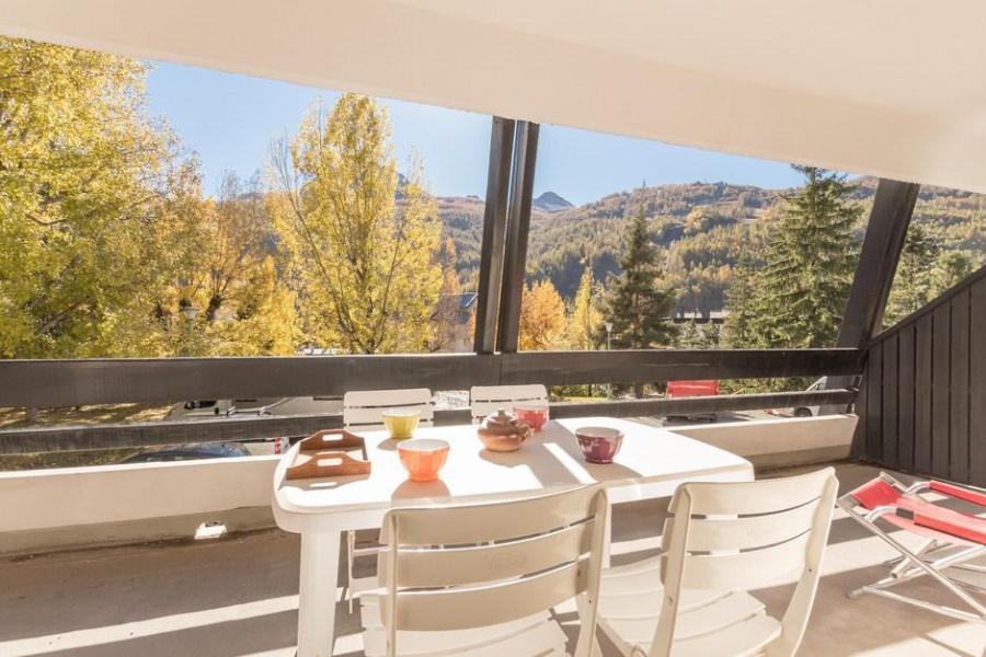 Vakantie in de bergen Appartement 2 kamers 6 personen (0123) - Résidence Thabor - Serre Chevalier - Terras