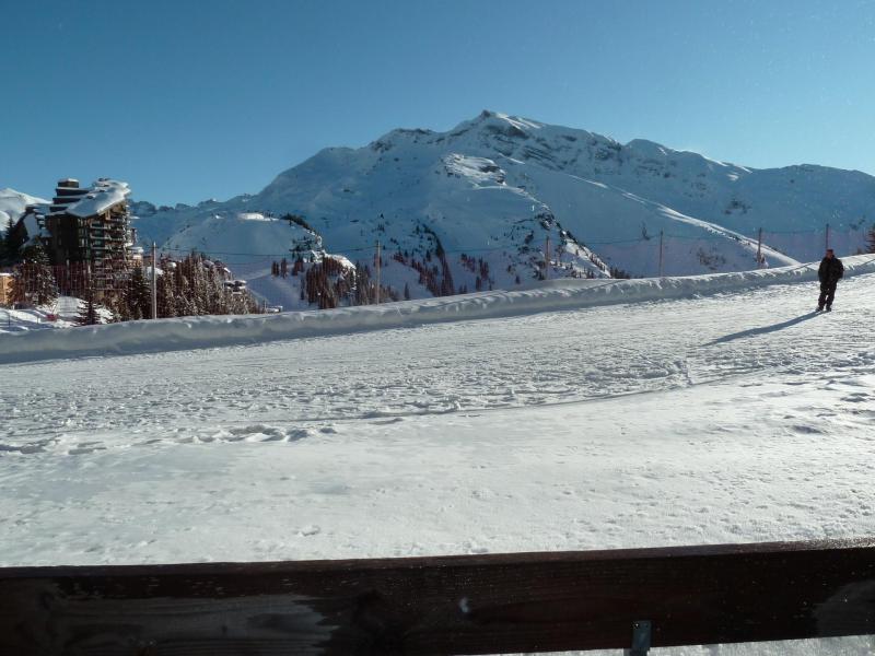 Holiday in mountain resort 2 room apartment sleeping corner 6 people (117) - Résidence Tilia - Avoriaz - Balcony