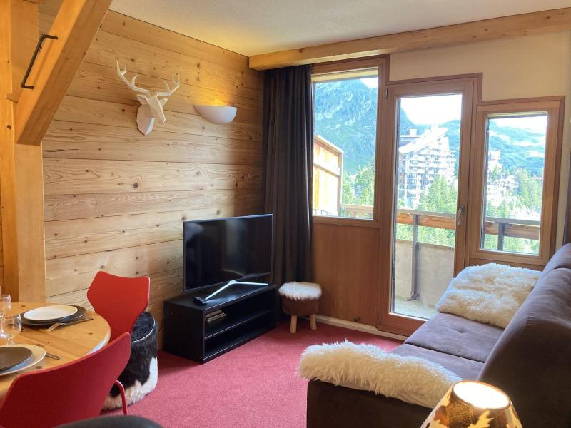 Holiday in mountain resort 2 room duplex apartment 6 people (403) - Résidence Tilia - Avoriaz - Living room