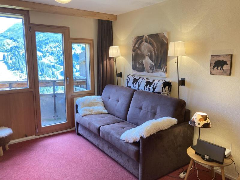 Vakantie in de bergen Appartement duplex 2 kamers 6 personen (403) - Résidence Tilia - Avoriaz - Woonkamer