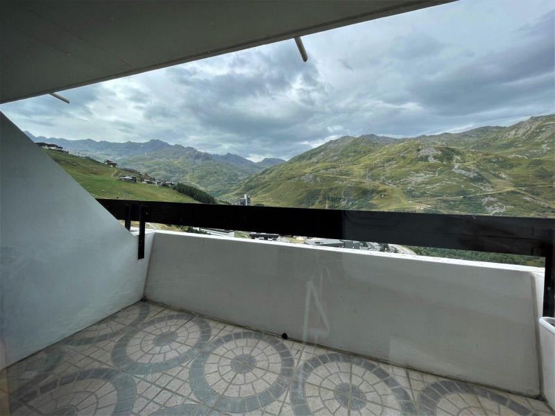 Urlaub in den Bergen Studio für 3 Personen (1213) - Résidence Tougnette - Les Menuires - Balkon