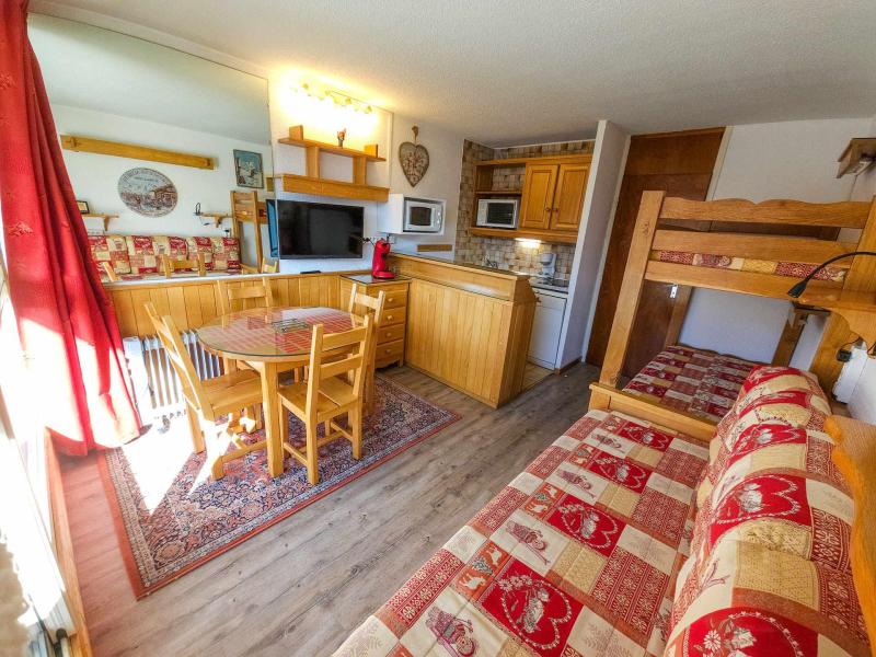 Vakantie in de bergen Studio 3 personen (415) - Résidence Tougnette - Les Menuires - Woonkamer