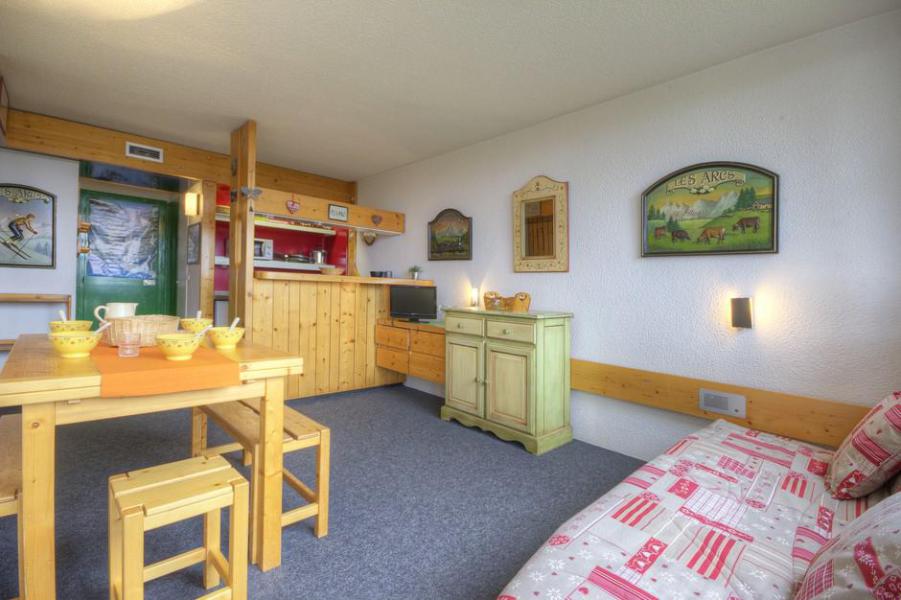 Urlaub in den Bergen 2-Zimmer-Appartment für 5 Personen (1016) - Résidence Tournavelles 2 - Les Arcs - Wohnzimmer