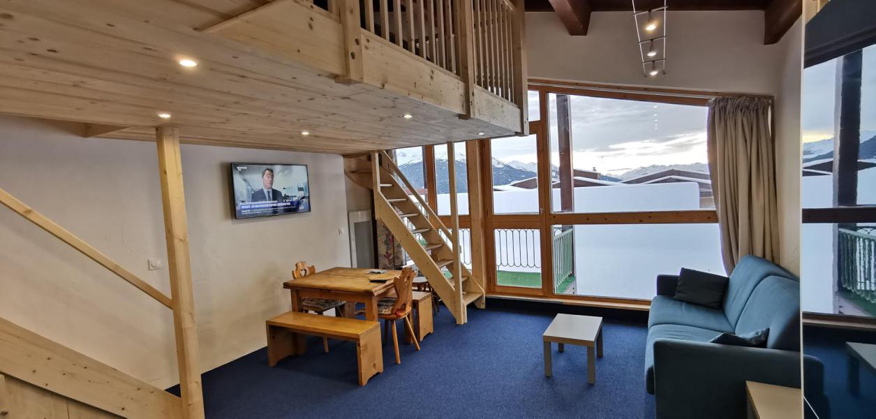 Vakantie in de bergen Appartement 2 kamers 5 personen (1200) - Résidence Tournavelles 2 - Les Arcs - Woonkamer