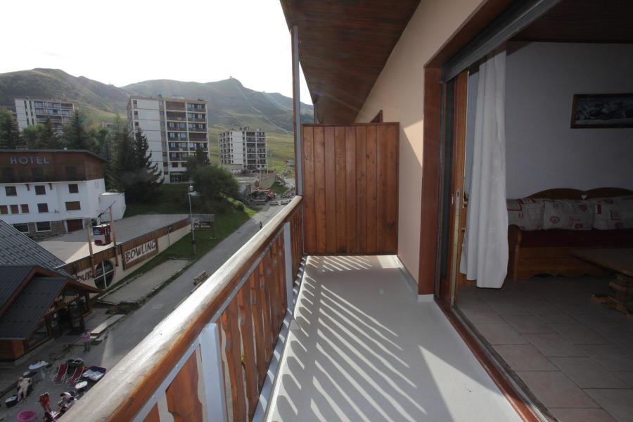 Holiday in mountain resort 3 room apartment 8 people (B44) - Résidence Toussuire - La Toussuire - Balcony