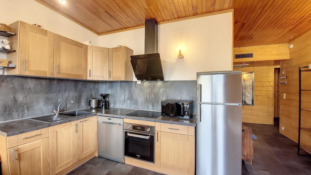 Vacaciones en montaña Apartamento 4 piezas para 6 personas (107) - Résidence Toussuire - La Toussuire - Cocina