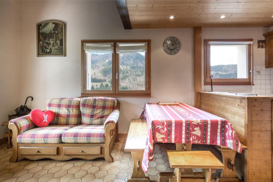 Vacances en montagne Appartement 3 pièces mezzanine 4 personnes (4) - Résidence Traverse - La Clusaz - Séjour