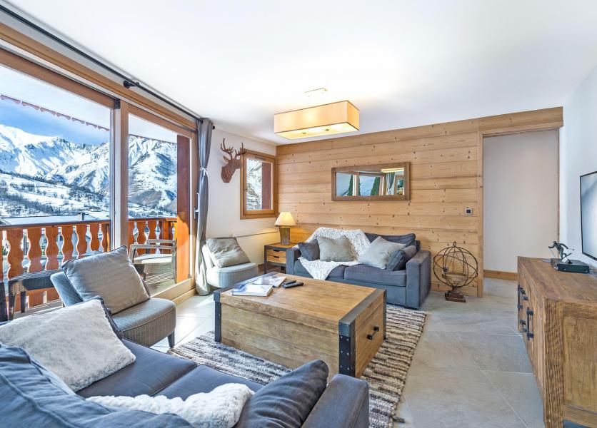 Holiday in mountain resort 5 room apartment 8 people (2) - Résidence Trolles Prestige - Saint Martin de Belleville - Living room
