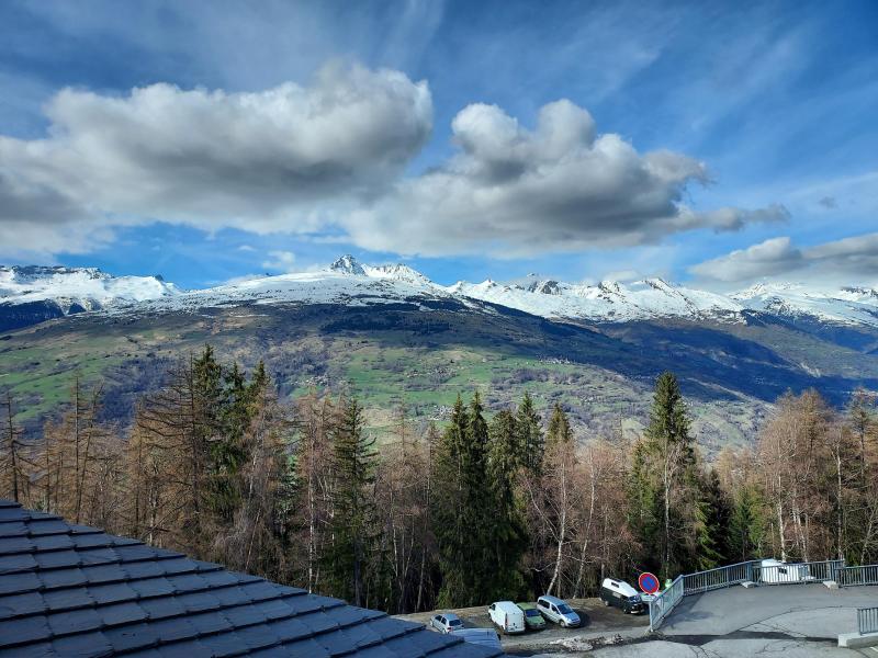 Holiday in mountain resort 2 room apartment 4 people (021) - Résidence Trompe l'Oeil - Montchavin La Plagne - Balcony