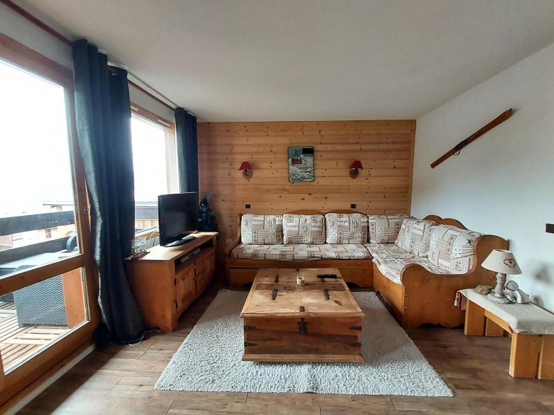 Urlaub in den Bergen 2-Zimmer-Appartment für 5 Personen (046) - Résidence Trompe l'Oeil - Montchavin La Plagne - Wohnzimmer
