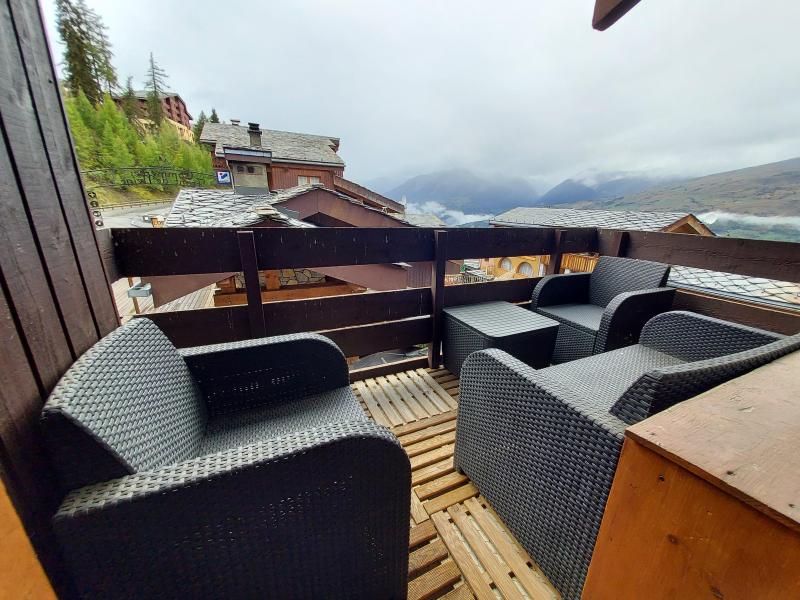 Vacances en montagne Appartement 2 pièces 5 personnes (046) - Résidence Trompe l'Oeil - Montchavin La Plagne - Balcon