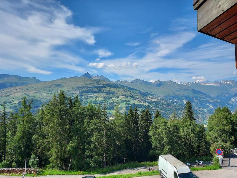 Wakacje w górach Studio 4 osoby (013) - Résidence Trompe l'Oeil - Montchavin La Plagne - Balkon